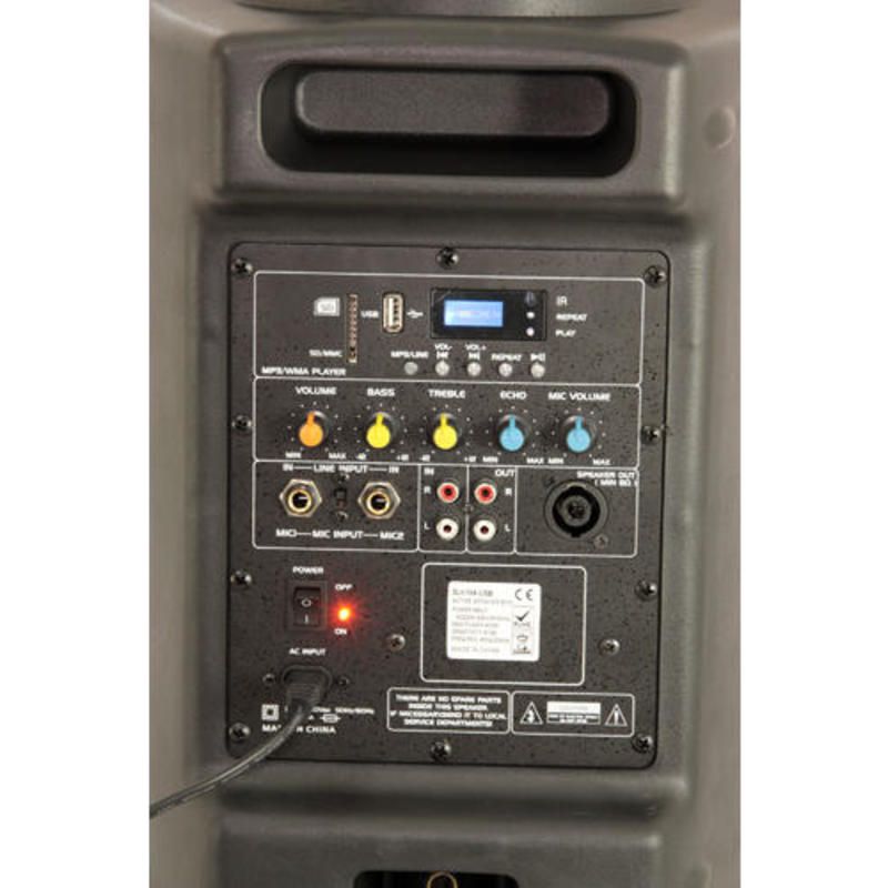 Ibiza Sound 2 x DISCO-10B 10 pulgadas 400 W 3 vías PA altavoz DJ Disco  sistema de sonido