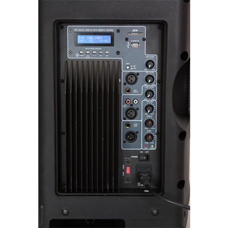 ALTAVOZ AUTOAMPLIFICADO IBIZA PRO PRO15A-BT 15" 400W USB-MP3 BLUETOOTH