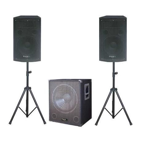 EQUIPO DE SONIDO AMPLIFICADO IBIZA SOUND CUBE1512 800W