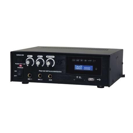 AMPLIFICADOR 12V LTC AUDIO PAA60USB 60W USB/SD/MP3