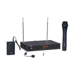 MICROFONO INALAMBRICO IBIZA SOUND VHF2H 1xMANO + 1xDIADEMA