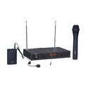 MICROFONO INALAMBRICO IBIZA SOUND VHF2H 1xMANO + 1xDIADEMA