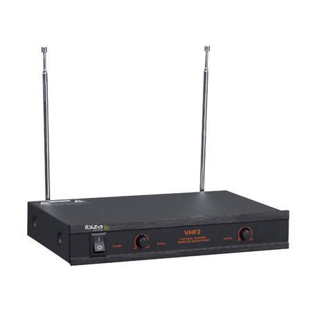 MICROFONO INALAMBRICO IBIZA SOUND VHF2H 1xMANO + 1xDIADEMA