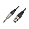 Cable XLR HEMBRA - JACK 6.3 MACHO MONO