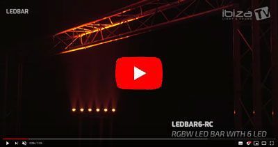 IBIZA LIGHT LEDBAR6-RC