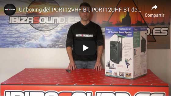 Comprar IBIZA PORT 12 VHF-BT MKII TWS Online - Sonicolor
